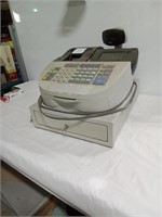 Cash register with key