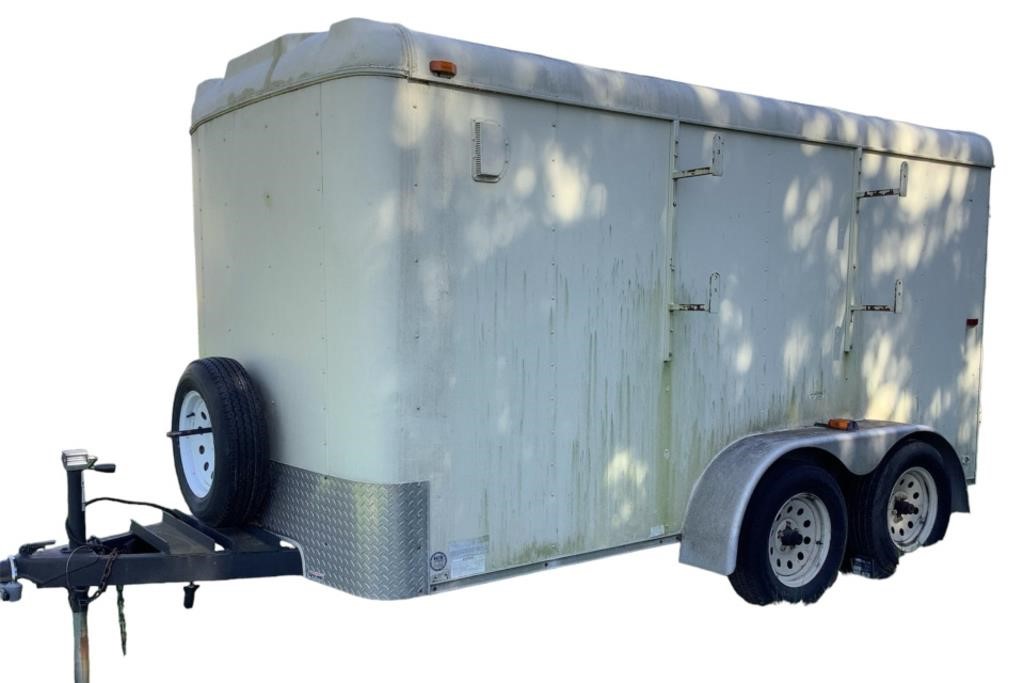 2004 Interstate West Corp Box Utility Trailer