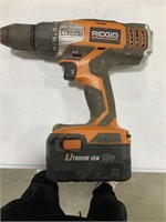 RIDGID drill R86014 
18 v