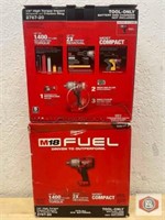 New (2) Milwaukee high torque impact wrench 1/2