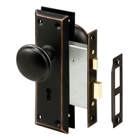 Prime-Line E 2495 Mortise Keyed Lock Set with Clas