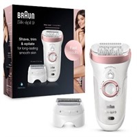 Braun Silk-epil 9-720 2-in-1 Women's Cordless Wet