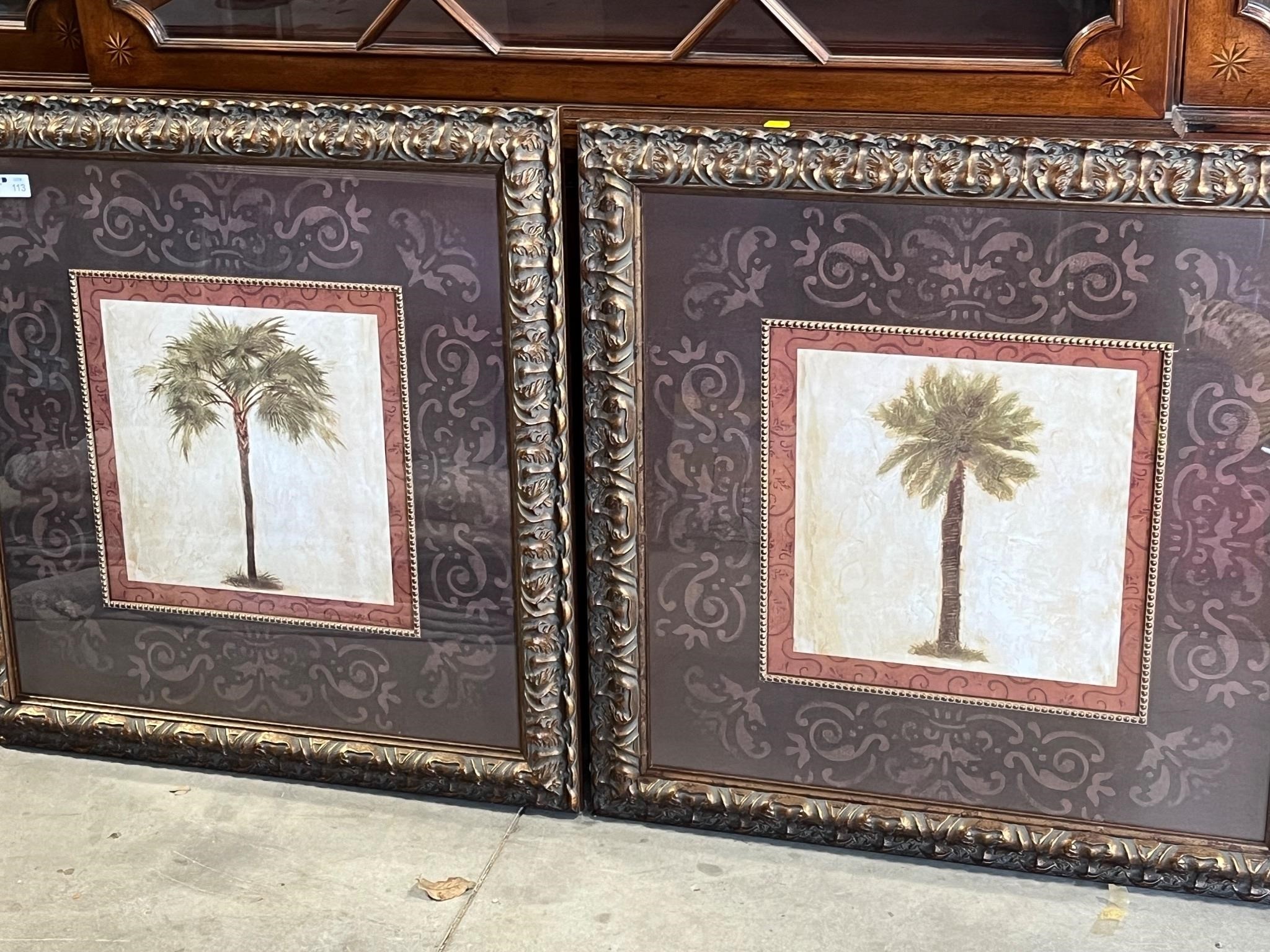 Pair of Palm Tree Prints