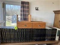World Book Encyclopedia & Book Shelf