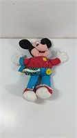 1992 Mattel Leard To Dress Mickey Mouse Plush