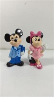 Vintage Mickey and Minnie Night Out  Ceramic