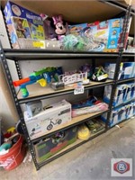 assorted toys and water balloons