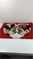 Mickey and Minnie Mouse Rug 20x30