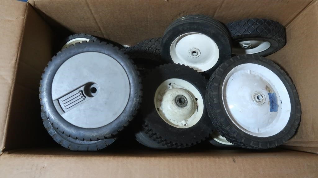 New Old Stock Lawn Mower Tires & Wheels-asst