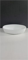 1975 FTD Oval Milk Glass Oblong Planter with