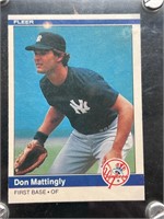 1984 Fleer Don Mattingly Rookie Card