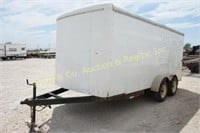 7' X 17' PATRIOT CARGO TRAILER WITH SPLIT FLOOR