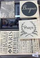 Paris wall hangings