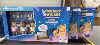 Three twilight daycare toys