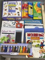 Kids activity, and paint set