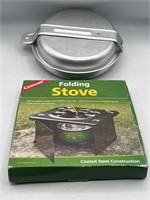 NOS Folding stove & mess kit