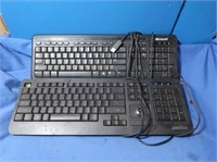 2 Computer Keyboards