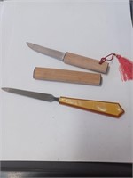 Bakelite Handle Nail File, Japan Wooden Handle