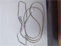 Marked 925 Necklace Lot- 4.8g