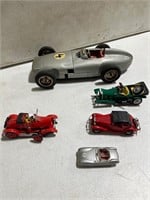Collection of Vintage Slot Car Parts