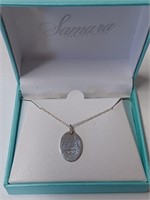 Sterling Silver Friends Necklace