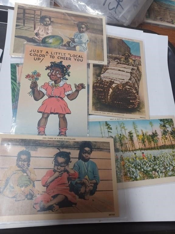 Black Americana Post Card Lot