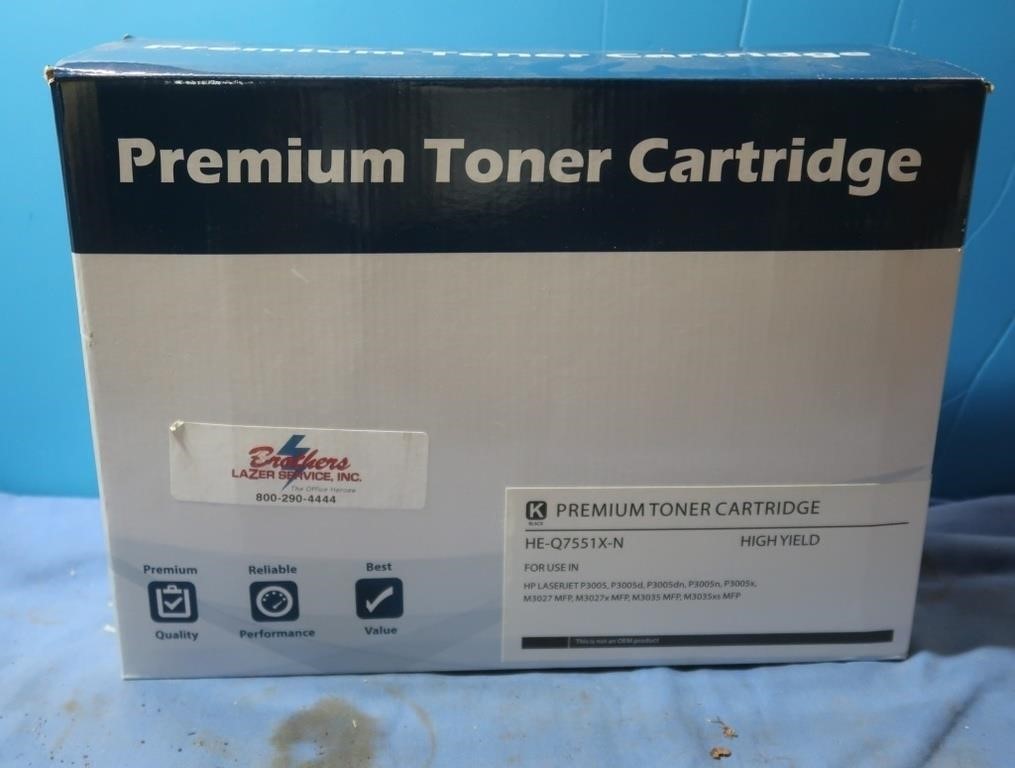 Premium Toner Cartridge HE-Q7551X-N