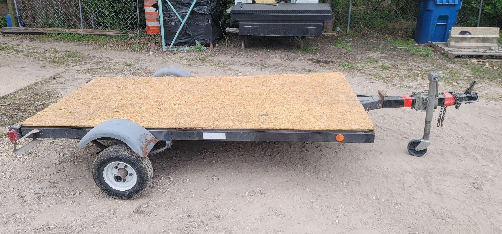 4 x 8 Ft Trailer with Hitch
