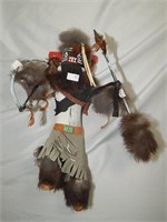 Kachina Warrior Doll
