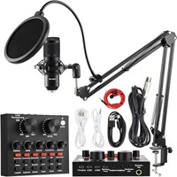 Condenser Microphone Bundle With BM-800 Live Sound