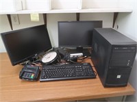 Computer, Keyboard, Monitor, Power Supply,
