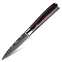 3.5"Paring knife, 4cr13 Stainless steel, Pakkawoos