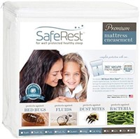 SafeRest Premium Zippered Mattress Encasement - La