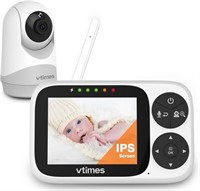 VTimes Baby Monitor with Camera and Audio, 3.2'' V
