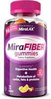 MiraLAX: MiraFIBER Gummies, 8g of Daily Prebiotic