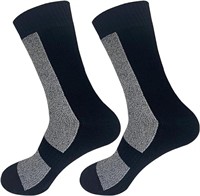 Fullsheild Men’s Waterproof Hiking Socks, Unisex B