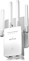 Netfun All-New 2023 WiFi Extender Signal Booster f
