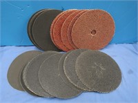 40+ 7" Sanding Disks-24, 36, 100 Grit