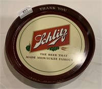 Vintage Sclitz Beer Tray