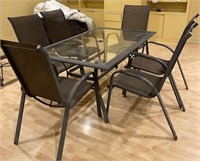 Patio Table with 6 Chairs