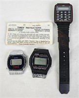 Timex, Casio & Time Mens Watches (no Bands)