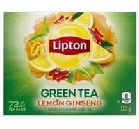 EXP2025-AL / Lipton® Lemon Ginseng Green tea bags