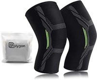 Polygon Knee Support Brace 2 Pack, Knee