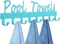 Pool Towel Rack for Bathroom Wall Mount Towel