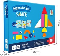 Toi Kids Magnet Toys Magnetic Jigsaw Puzzle Boxes