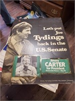 8 Vtg. Jimmy Carter Posters