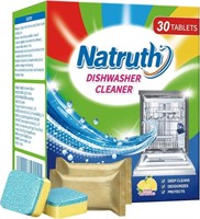 NATRUTH Dishwasher Cleaner And Deodorizer Tablets