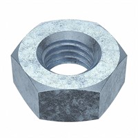 1000PK M10 x 1.50 Steel Zinc Plated Hex Nut