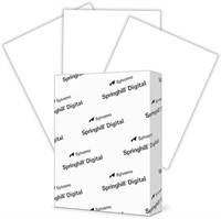 Springhill White 8.5” x 11” Cardstock Paper, 67lb