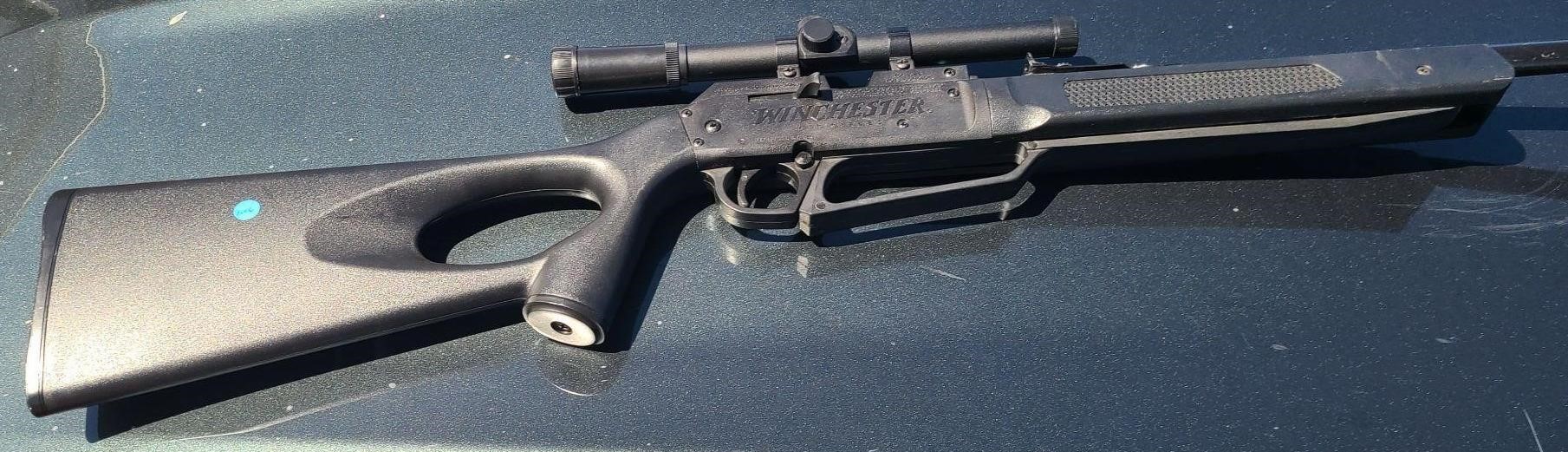 Winchester BB or Pellet Gun w/ New Scope